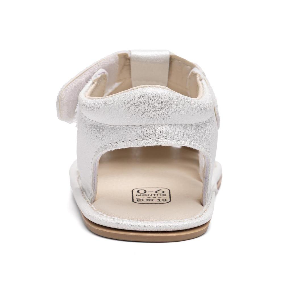Summer Sunflower Toddler Sandals - Baby Girls' Rubber Sole Shoes 2026