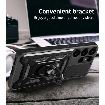 Case for Samsung Galaxy S25 FE A17 5G S23 S24 Plus S22 S21 S25 Ultra A56 A36 A16 A55 A35 A15 Kickstand Sturdy Shockproof Cover