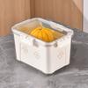 Fridge Food Storage Container PET Easy To Clean Sealed Food Preservation Box for Kitchen