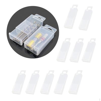 Storage Box Tool Milling Cutter Parts Container 10pcs