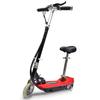 Electric Scooter With Seat, 120 W, Red