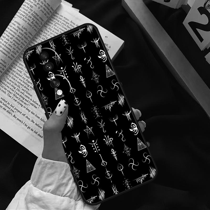 

Bloodborne Runes For Honor Magic 5 6 7 8 Pro Case For Honor 200 400 70 90 Lite X8c X8b X9a X9b X9c X9d Win RT For Honor 50