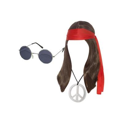 Smiffys Sada rekvizit pro dámský/dámský hippie kostým