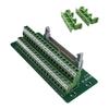 36V Terminal Block With Bracket IDC40P-B Connector DIN Rail Mounting For PLC Motor Control DIN Rail Mounting Connect Accessories