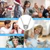 Collana a Cuore in Argento 925 Regalo di Natale Compleanno per Donne Gioielli Rotondi Lucidi Raffinati Fascino Classico Sorpresa