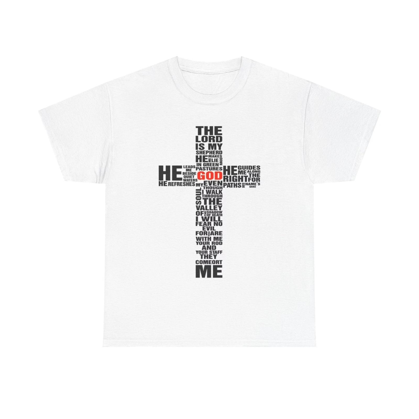 Men s and Women s T-shirts Jesus bible XL