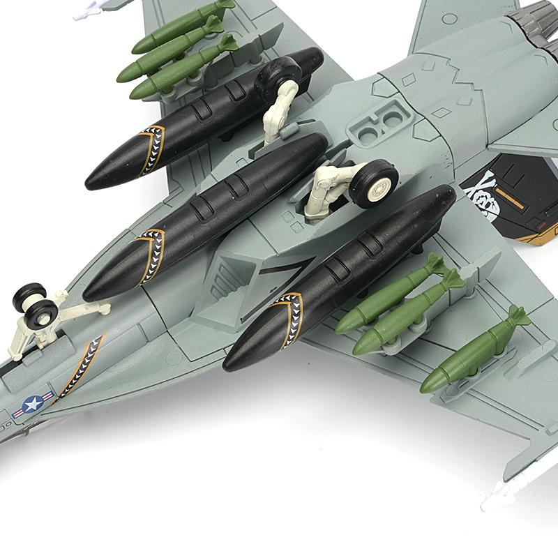 1:72 Military F18 VF103 Grumman Tomcat Super Hornet Jet Pirate Flag Fighter US Navy Plane Model Playthings Designed For Children Xmas Gifts