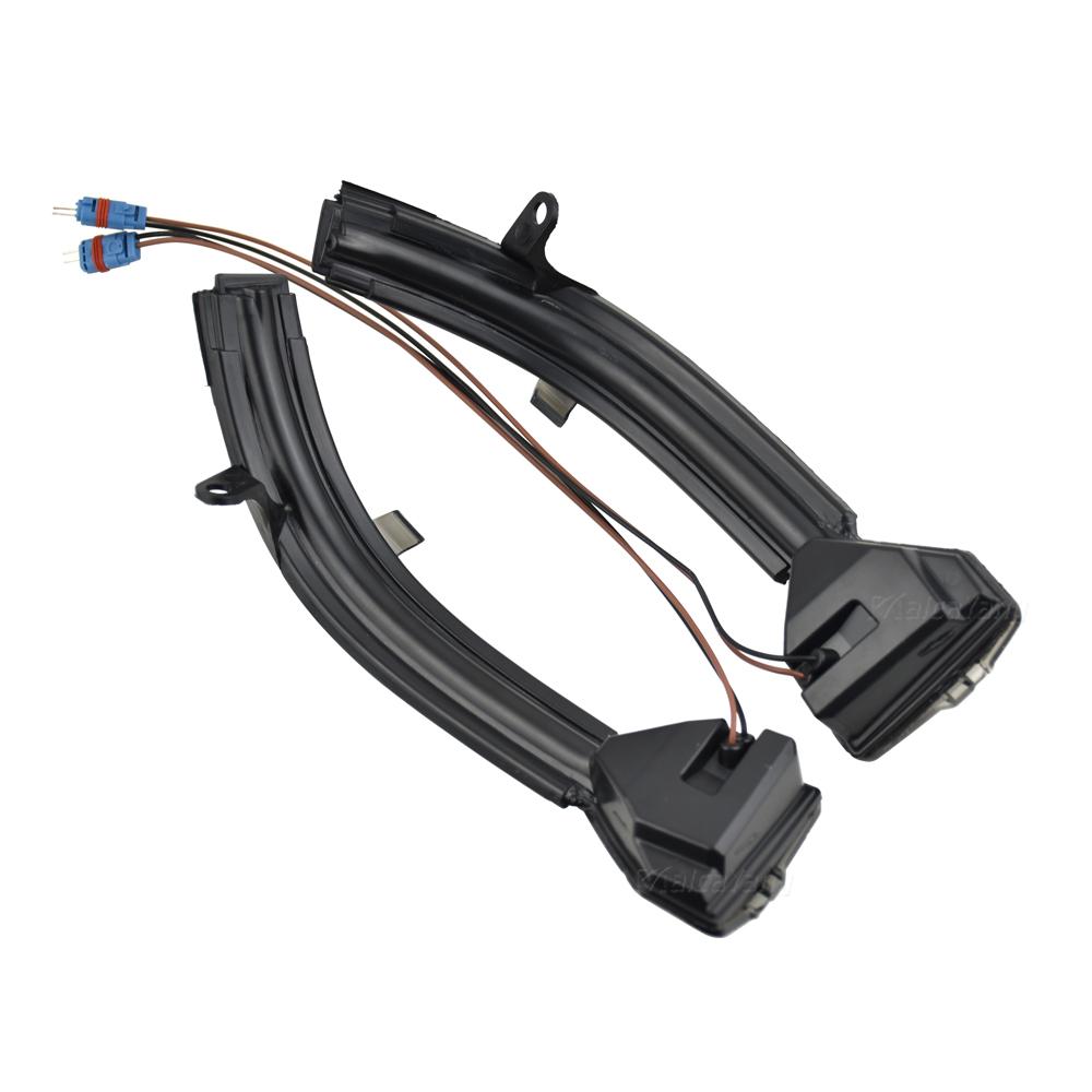 Dynamiczny LED Kierunkowskaz Płynący Woda Migające Światło dla BMW Serii 5 6 7 F10 F11 F07 F06 F12 F13 F01 F02 Akcesoria Samochodowe