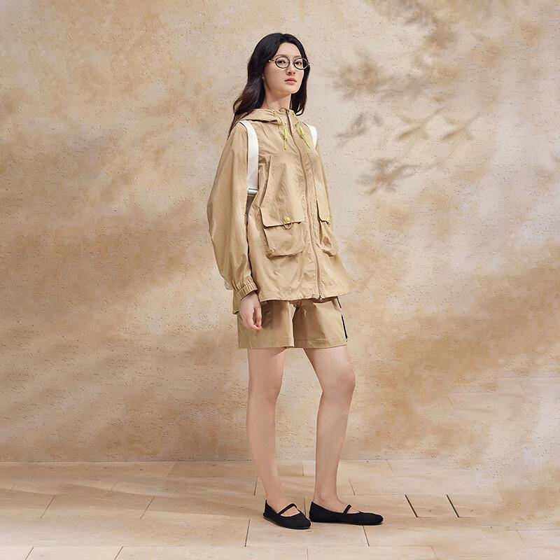 Bo Women's Color-Block Wide-Leg Cargo Shorts