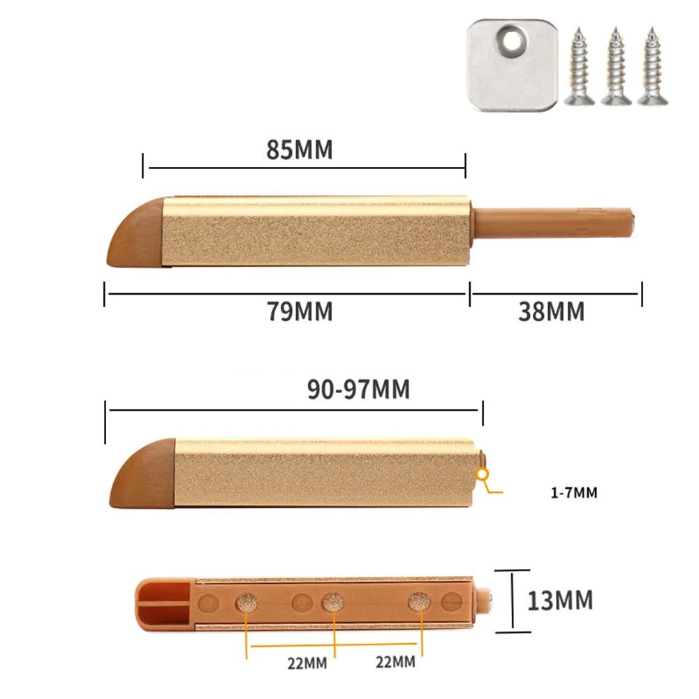 Cabinet Catches Damper Buffer Door Stopper Alloy Push To Open Touch Release Door Catch  Rebound Device Furniture Hardware