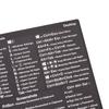 Pc Reference Keyboard Shortcut Sticker Adhesive For Pc Laptop Desktop