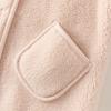 DAVE & BELLA Girls' Faux Shearling Hooded Winter Jacket