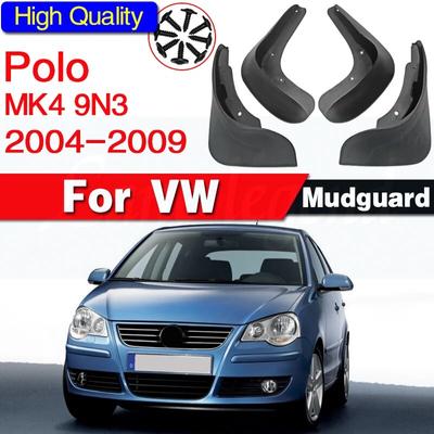 Für VW Volkswagen Polo MK4 9N3 2004 2005 2006 2007 2008 2009 Kotflügel Schmutzfänger Kotflügel Schmutzfänger Schallwand Schlammigen Splash Zubehör