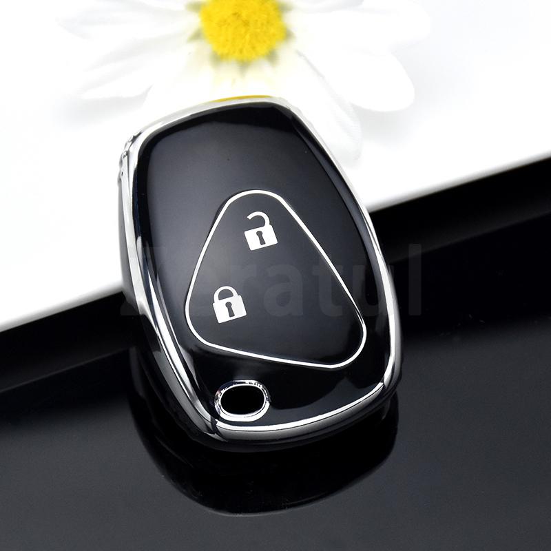 Guscio Portachiavi Auto in TPU a 2/3 Pulsanti Custodia Cover per Renault Duster Logan Dacia Sandero Fluence Clio Kangoo Megane Modus Espace Laguna