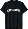 Carbonara Vintage Retro Sports Arch Funny T-Shirt Classic T-shirt