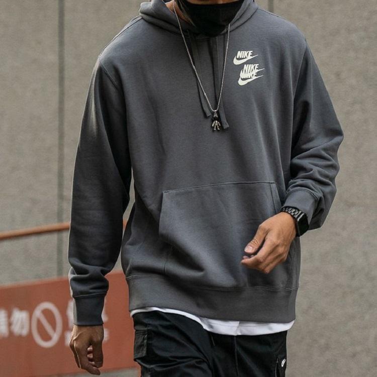New Nike Sweatshirts Unisex Iron Gray DV7380-068