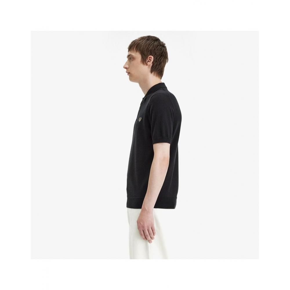 Fred Perry Classic Merino Wool Knit Shirt Afpm2417623 198