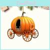 Pumpkin Carriage Halloween Acrylic Flat Surfac Pendant For Interior Enhancement