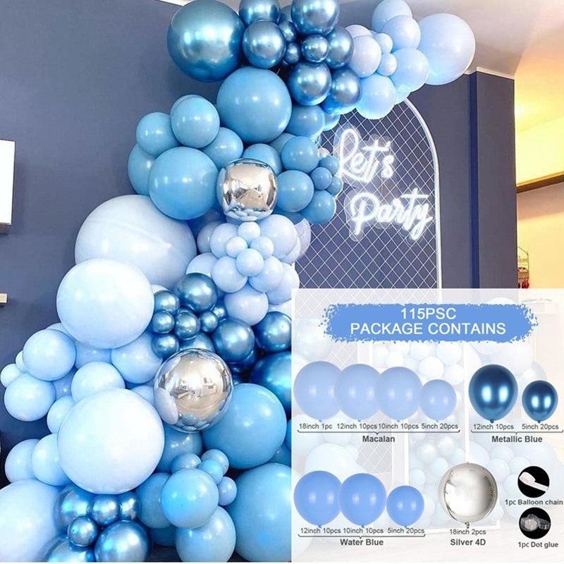 Birthday Balloon Premium Balloon Wedding Floating Air Ball Set Birthday Arrangement Balloon Atmosphere