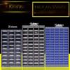 100-Drawer Parts Cabinet with Door