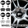 4Pcs Wheel Rim Center Hub Cap Decorative Cover for Renegade Wrangler JK JL Grand Cherokee Compass Car Exterior Accessories