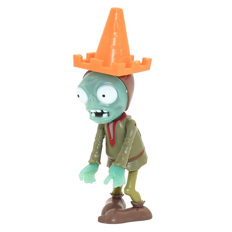 1pcs New Plants vs Zombies 2 Peashooter Coconut Cannon Genuine Game Scene Figure Ornaments Soft Silicone Birthday Gift For Kids