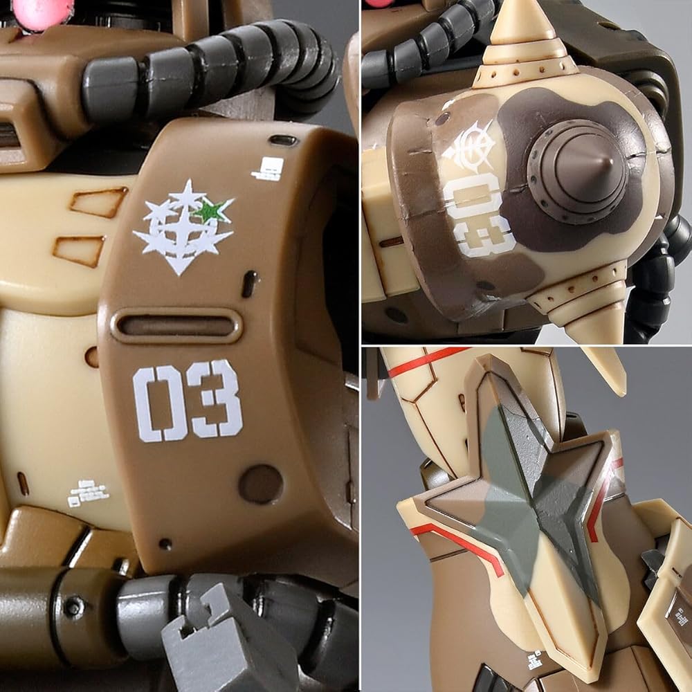 HG Kukurus Doan's Island High Mobility Zaku Ground Type 1/144 Scale Color-Coded Plastic Model Kit