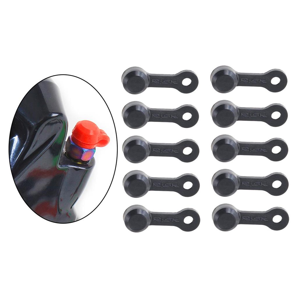 Rubber Brake Bleed Nipple Caps for Bike Brake Pad Dust Protection Universal Mountain Road Use