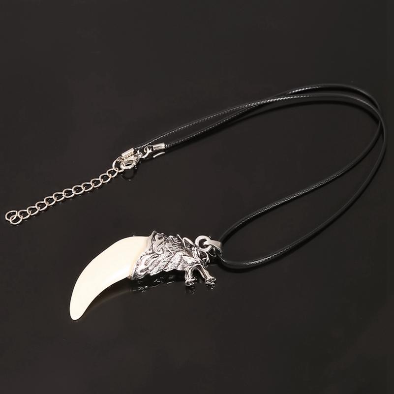 Collana con ciondolo dente di lupo Collana da uomo acquista in