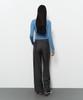 Daiaegeuneol Ribbed See Through Knit (Blue)
