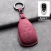 Car Remote Key Case Cover For Great Wall Gwm Wey Coffee01 Coffee02 Wey-X Wey-S Wey-Gt Vv7 Gt8 Leather Key Fob Keychain
