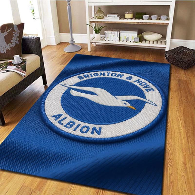 Brighton & Hove Albion Carpet Rug for Living Room Bedroom Home Sofa Decoration,Kids Play Non-slip Floor Mat
