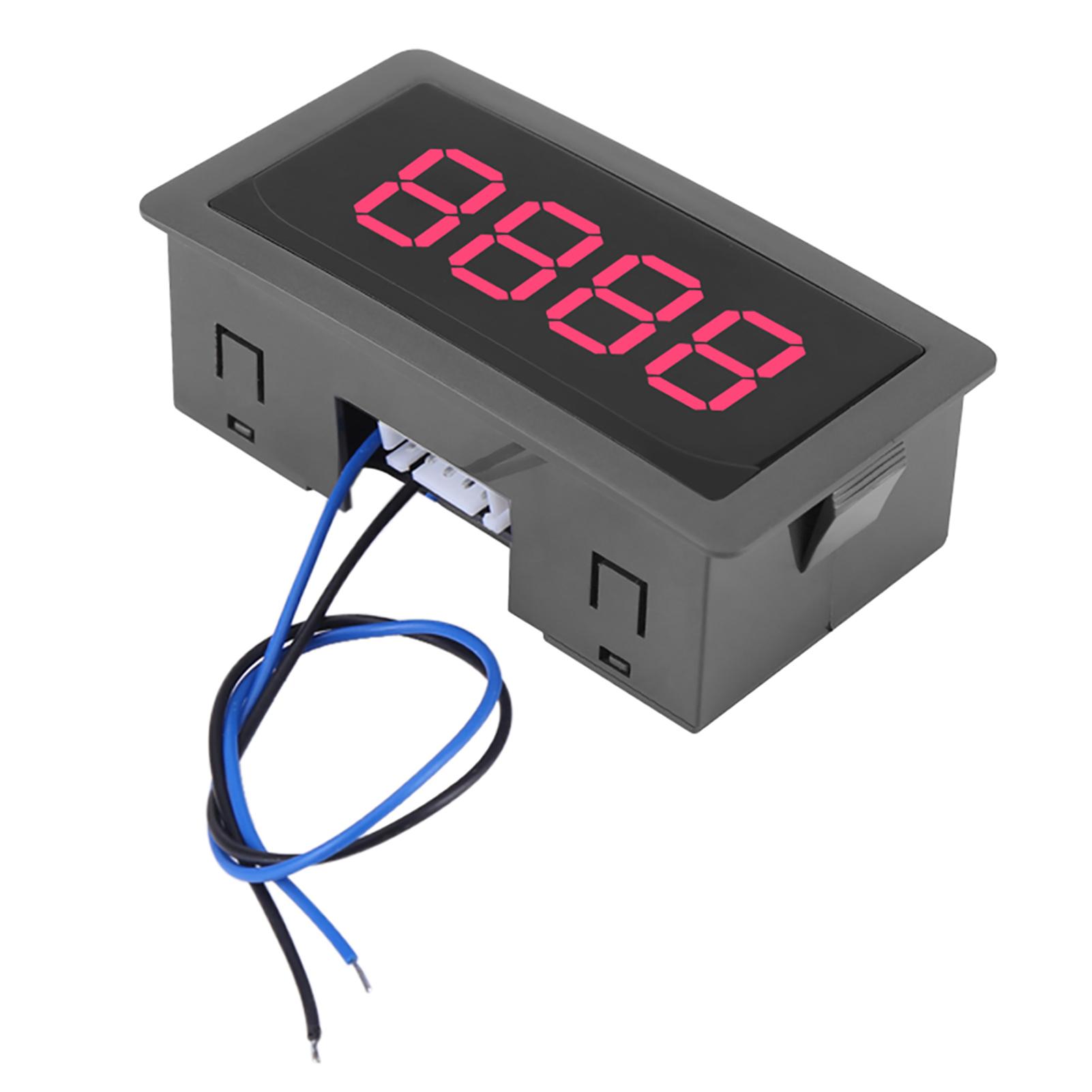 

DC LED Digital Display 4 Digit 0‑9999 Up Down Plus Minus Panel Counter Meter Red червоний