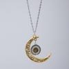 Retro Metal Hot Girl Pendant Stainless Steel Necklace
