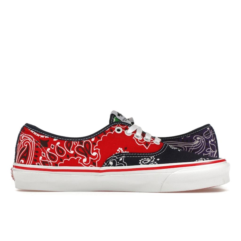 Bedwin & The Heartbreakers X Vans Authentic Bandana Pack - Multi A Unisex Sneakers Multi-Color Multi-Color-A VN0A4BV99QX