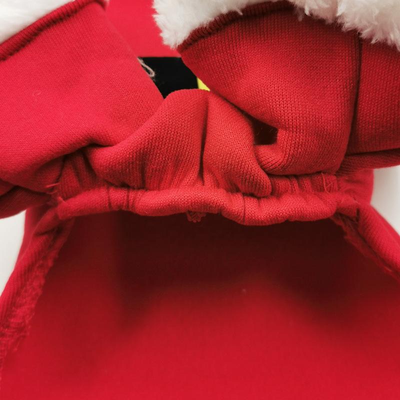 Kedi Köpek Noel Cosplay Kostümleri Küçük Orta Boy Köpekler Kediler Komik Parti Yaratıcı Yenilik Yavru Köpek Yavrusu Giysileri Yorkies Evcil Hayvan Mont