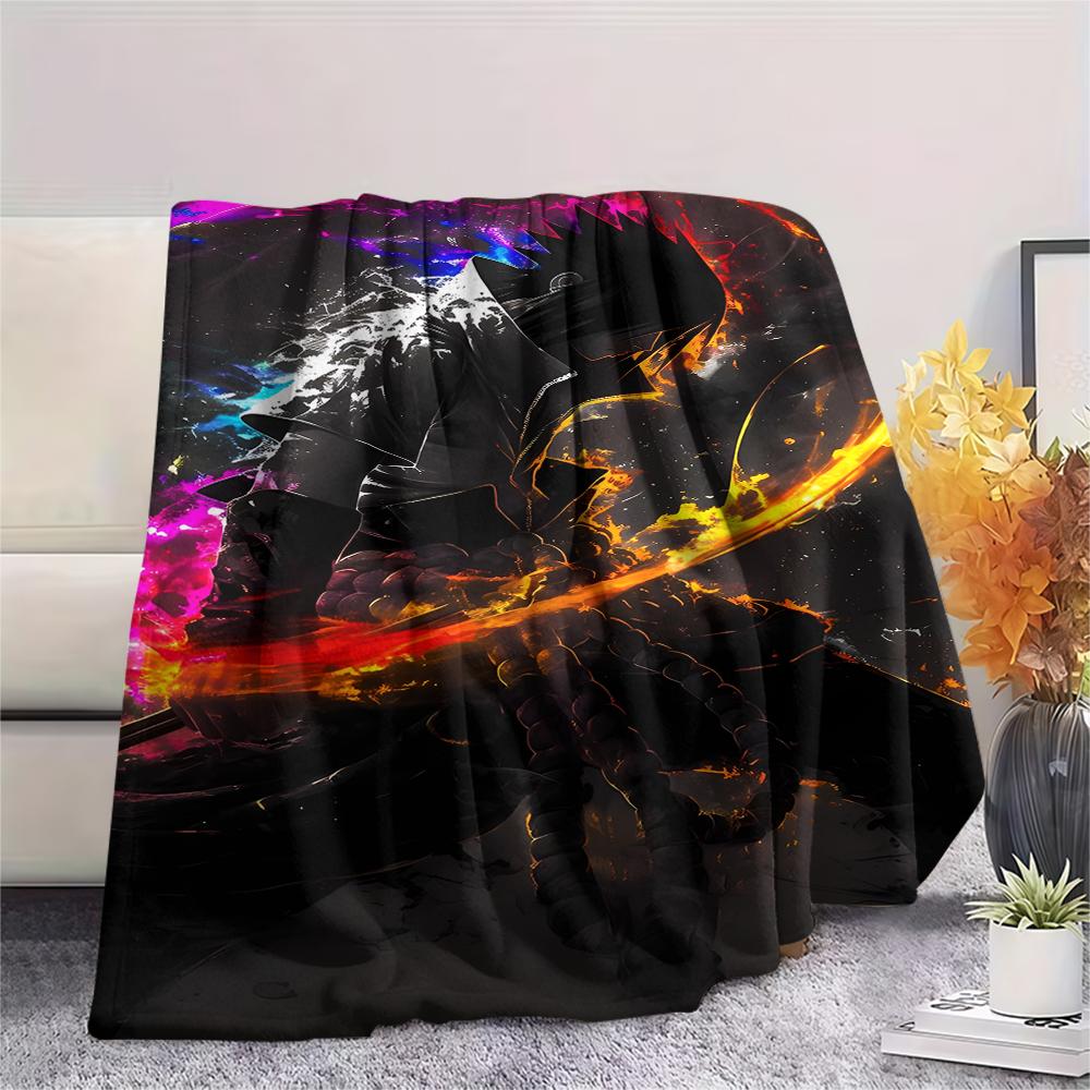 1 Stück Flanelldecke mit Cartoon-Druck, Hohe Qualität, Bequem für alle Jahreszeiten, Heimdekoration, Wärme und Komfort, Perfekt als Weihnachts- oder Geburtstagsgeschenk