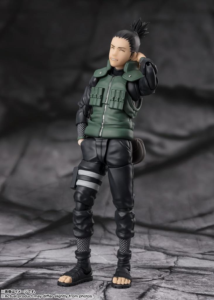TAMASHII NATIONS NARUTO Shippuden Shikamaru Nara Brain That Sees 145mm PVC ABS Painted Movable Figure S.H.Figuarts -The Ahead-Approximately &