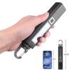 LED Super Bright Flashlight, Rechargeable with Hook & Strong Magnet, Inspection Light for Outdoor & Emergency Lighting
