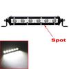 7" 30w Straight Slim LED Light Bar Single Row Flood Spot Beam SUV 4X4 ATV Off Road LED Work Light