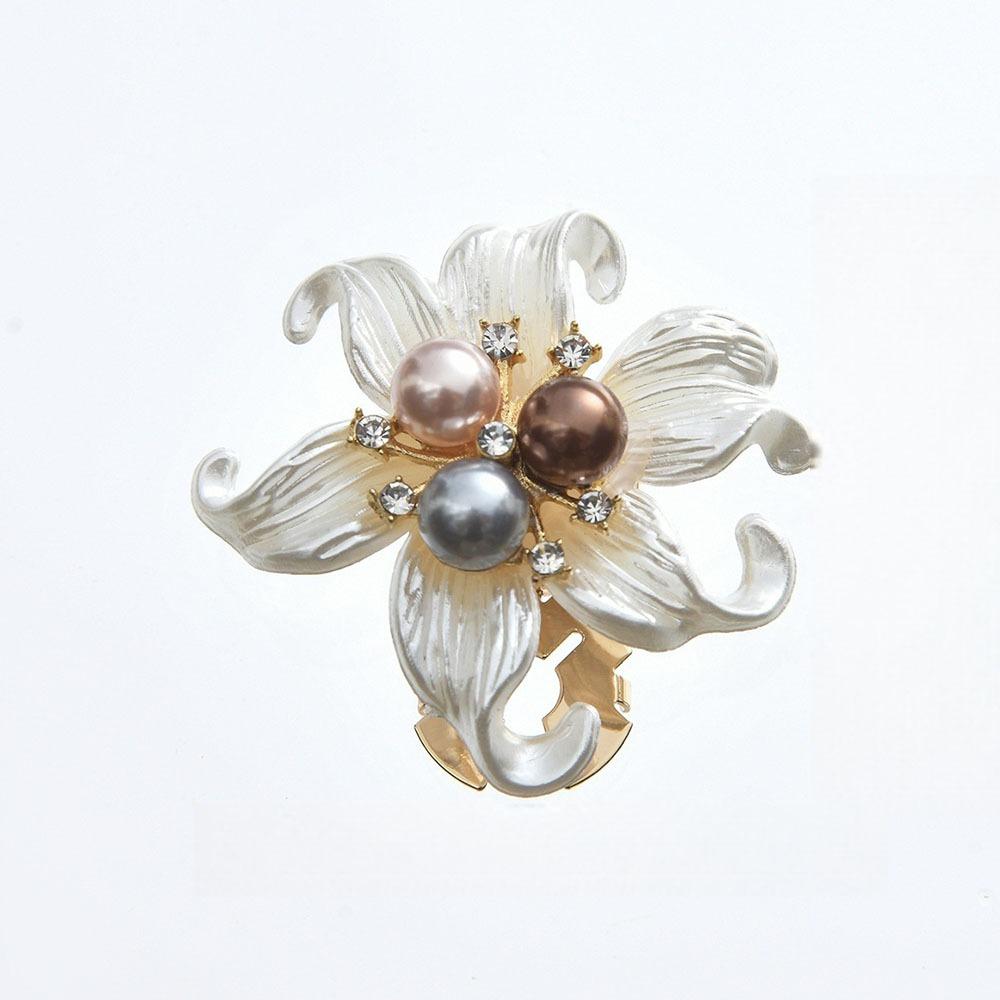 

New Starfish Flower Flower Cufflinks Pearl DIY Button Cover Sewing Accessories Beads Decorative Buttons Evening Wear