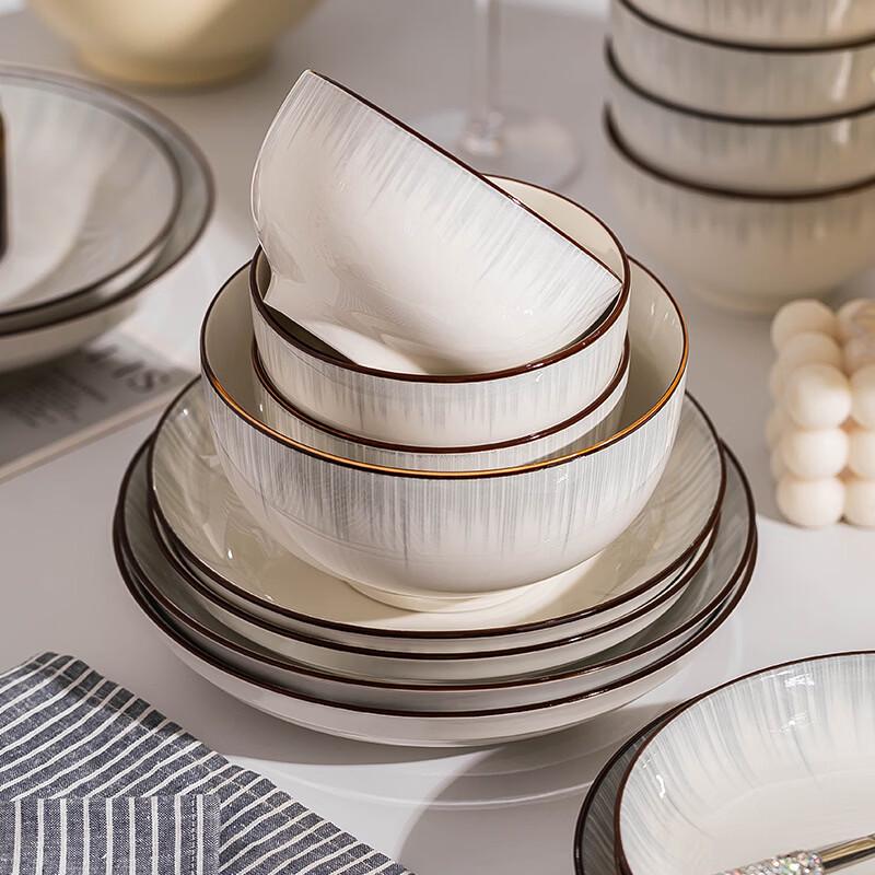 Ruhan Collins Underglaze Ceramic Dinnerware Set