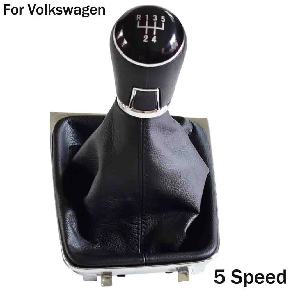 For Volkswagen VW Golf 7 MK7 2013 2014-2017 Gear Shift Knob Lever Complete Gaiter Boot Cover Leather Case Manual 5 6 Speed