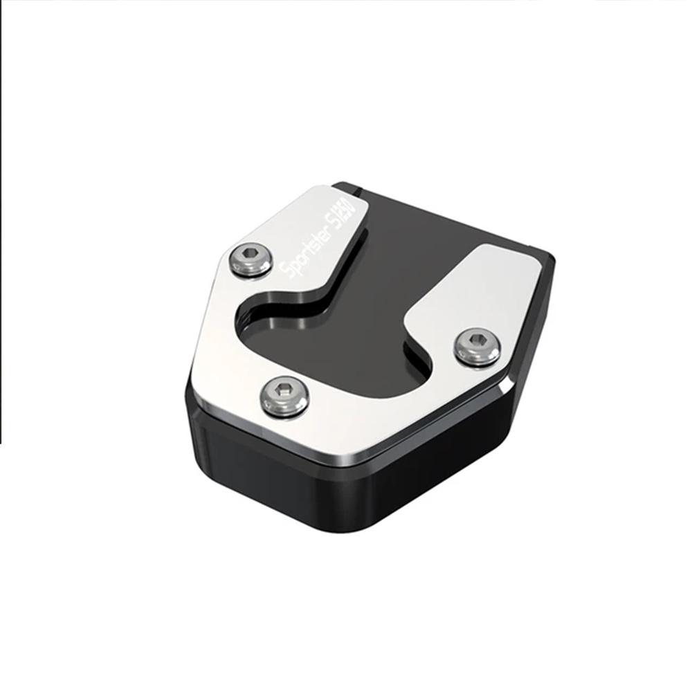 Motor For Sportster S RH1250 1250S Motorcycle Foot Side Stand Enlarger Plate Kickstand Enlarge Extension 2024