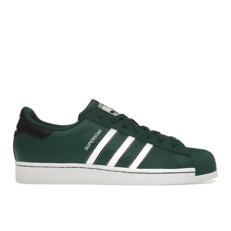 adidas Originals Superstar Collegiate Green White Black Men s Shoes IF3633 40