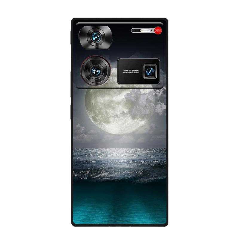 For ZTE nubia Z60 Ultra Case Silicone Luxury Space Soft Bumper for Nubia Z60 Ultra 5G NX721J Phone Cover TPU Funda Fashion Bag