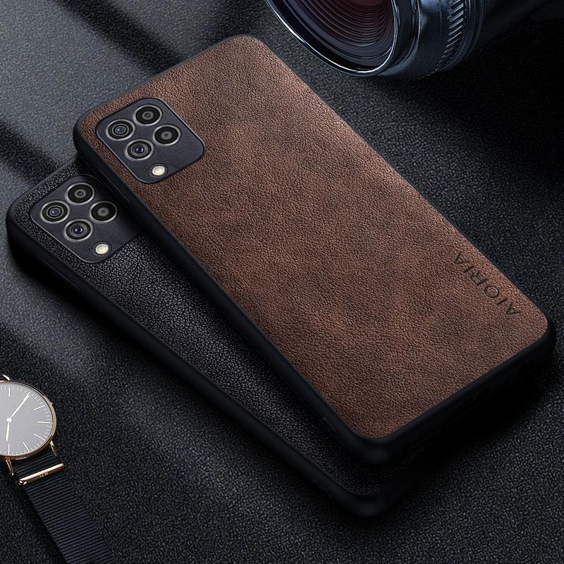 

Premium Retro Luxury leather Phone Case for Samsung galaxy M62 M54 M53 M52 M51 M42 M34 M33 M31S M31 M23 M14 M13 M12 M11 5g cover