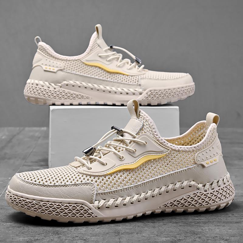 Fashion Lightweight Men Casual Shoes Outdoor Anti-slip Men's Walking Shoes Breathable Male Sneakers Hollow Out Treking Footwear Trainers
