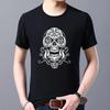 Casual Travel Sports Breathable Quick-drying O-neck Men's Top  T-shirt Summer Popular Pirate Skull Pattern Printed Shirt