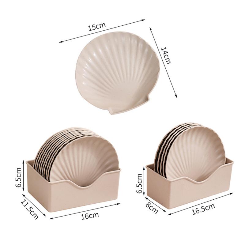 3Pcs Creative Plastic Fruit Plate, Snack Plate, Vegetable Plate, Bone Spitting Plate Snack Plate Nut Plate Dessert Plate